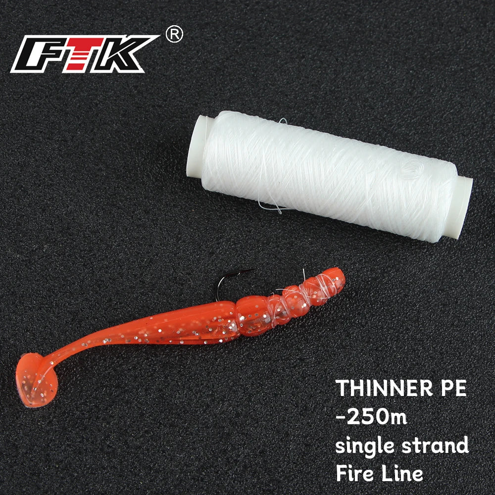 Durable 250M Elastic Fishing Line for Precision Tackle