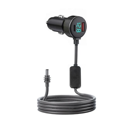 HookUpCo. Waterproof 3-in-1 Car Charger with Voltmeter - HookUpCo.
