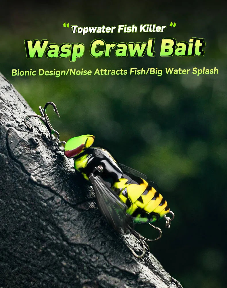 HookUpCo. Wasp Swimbait Lures 40mm - HookUpCo.