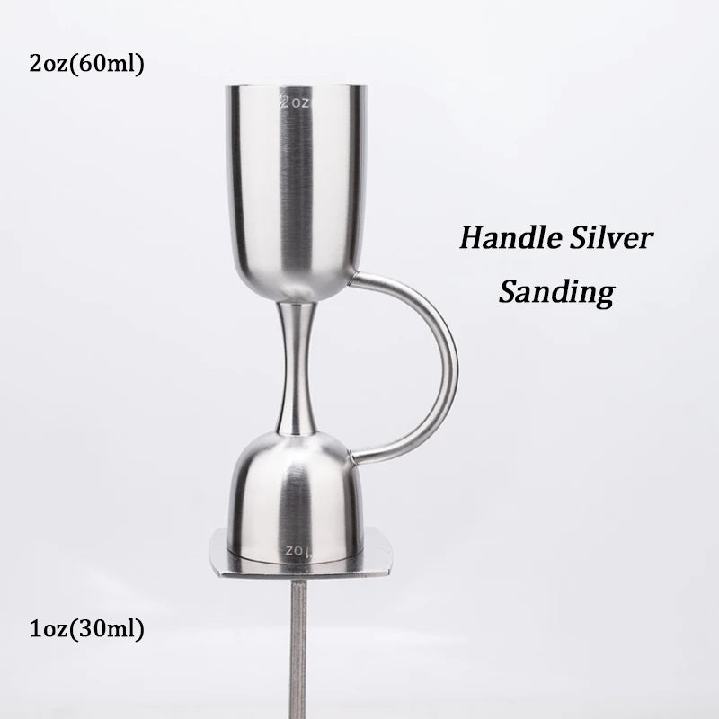 HookUpCo. Stainless Steel Cocktail Jigger Set