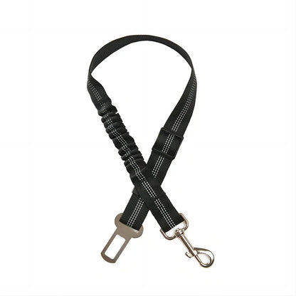 Adjustable Reflective Dog Seat Belt for Safe Travel