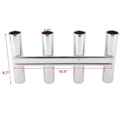 HookUpCo. Stainless Steel Fishing Rod Rack - HookUpCo.
