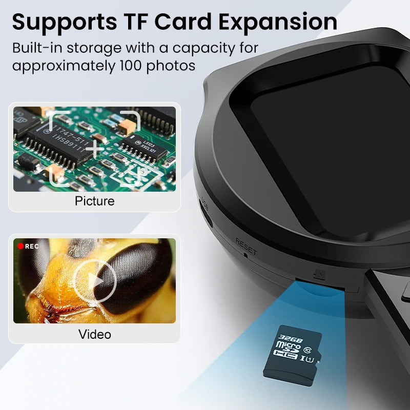 HookUpCo. 100X HD Digital Portable Microscope