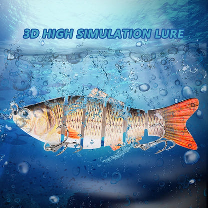 HookUpCo. 4-Inch Jointed Bionic Fishing Lure