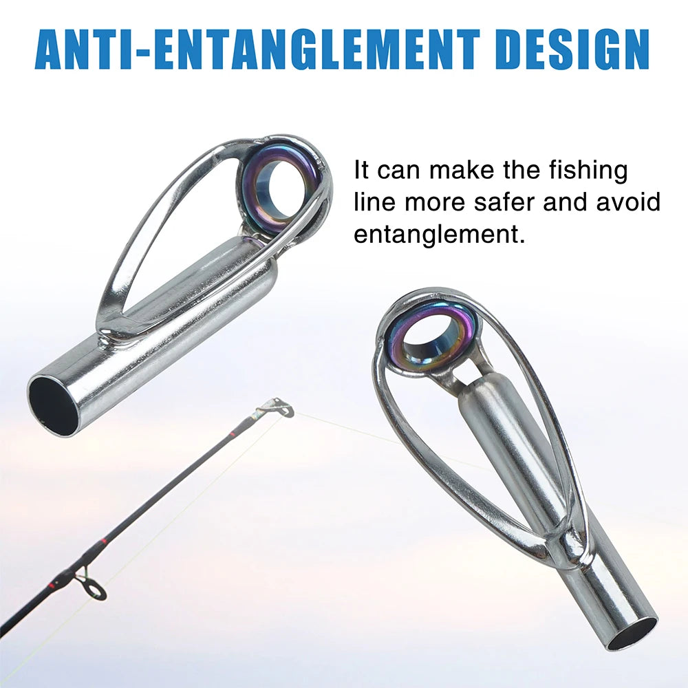 Stainless Steel Fishing Rod Tip Repair Kit - HookUpCo.