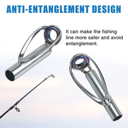 Stainless Steel Fishing Rod Tip Repair Kit - HookUpCo.