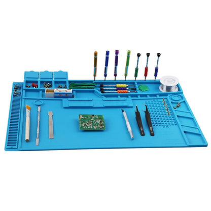 HookUpCo. Heat-Resistant Silicone Soldering Mat
