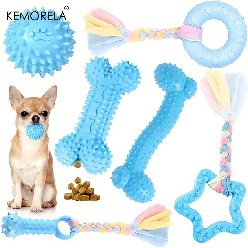 HookUpCo. Interactive Dog Chew Toy Set