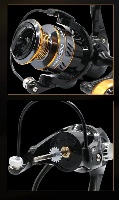 HookUpCo. Premium High-Speed Fishing Reel - HookUpCo.