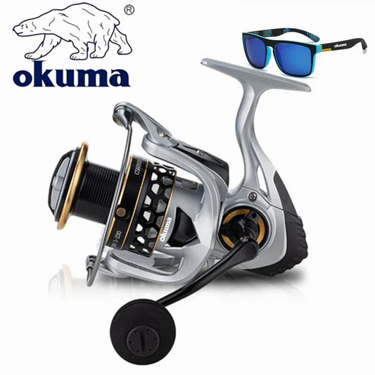 Long-Throw Spinning Fishing Reel for Ocean Anglers