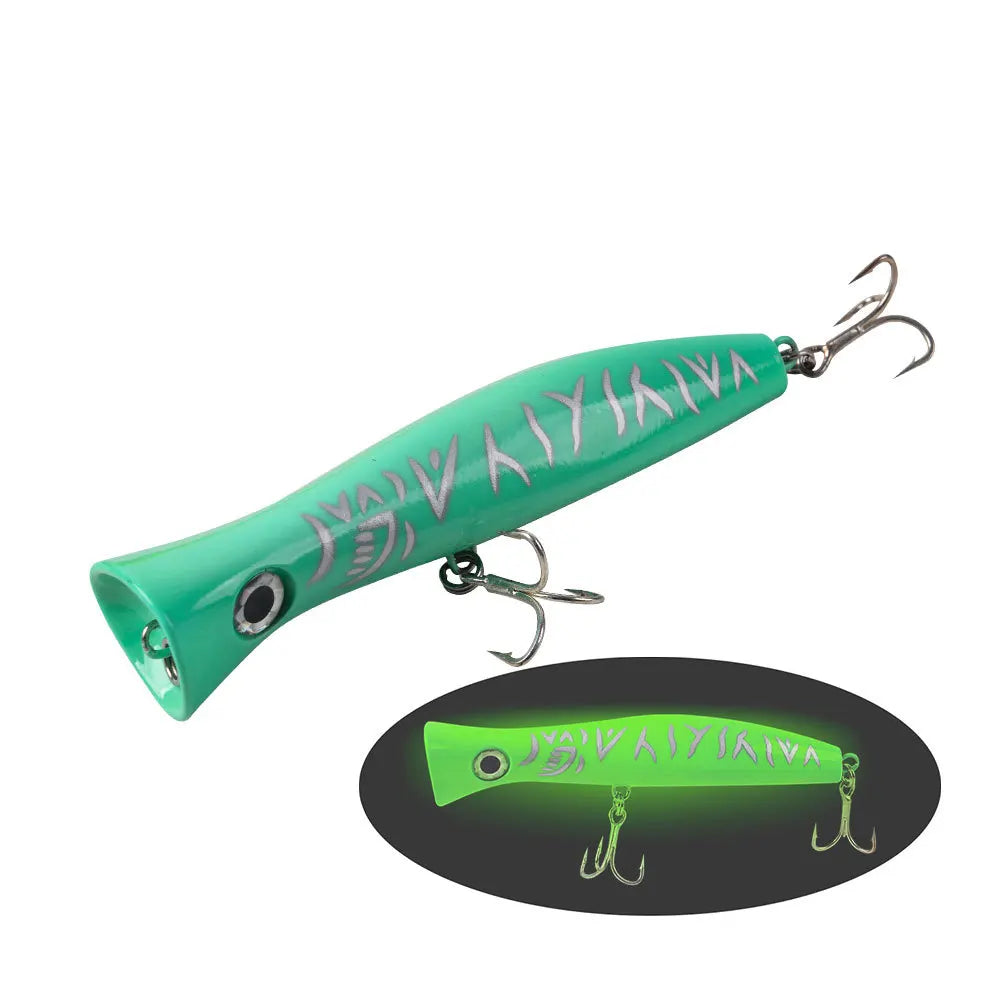HookUpCo. Testar Big Game Trolling Popper Lure for Tuna