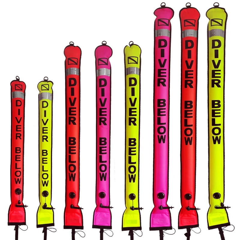 HookUpCo. Colorful Diving SMB Buoy