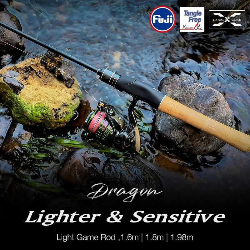 HookUpCo. Light Game Spinning Rod for Trout - HookUpCo.