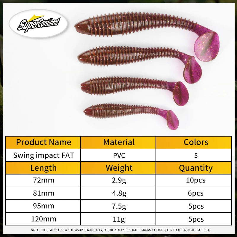 HookUpCo. Supercontinent FAT Fishing Lure 7-9.5cm - HookUpCo.