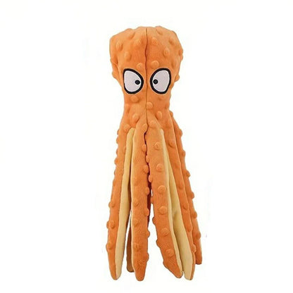 HookUpCo. Plush Octopus Toy for Teething Puppies