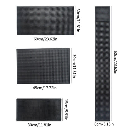 HookUpCo. Non-Slip Rubber Bar Mat for Professionals