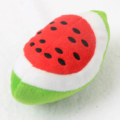 HookUpCo. Plush Squeaky Dog Toy for Chewers