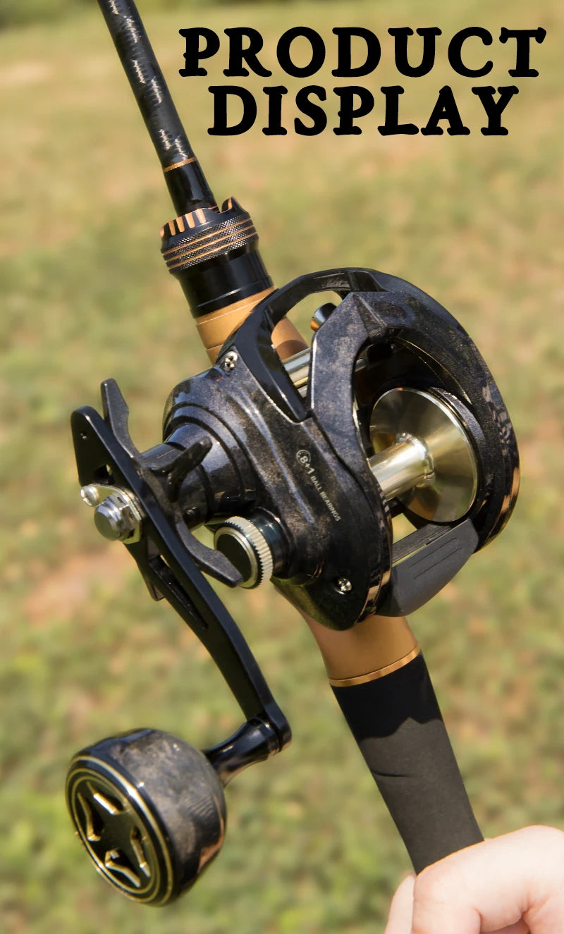 HookUpCo. High-Speed Saltwater Fishing Reel - HookUpCo.