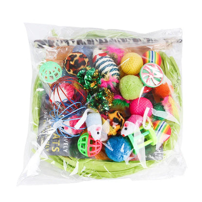 Engaging Cat and Kitten Toy Variety Pack for Playful Fun