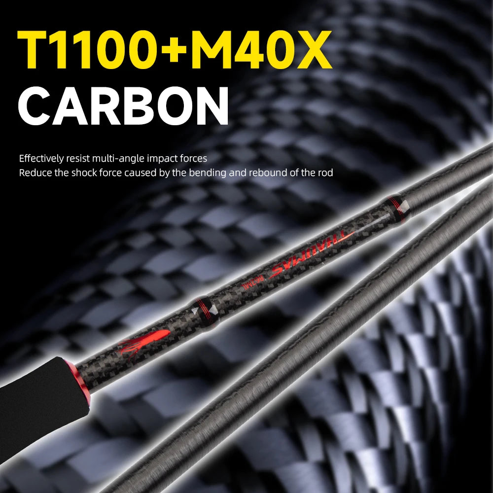 HookUpCo. Carbon Titanium Fishing Rod S862ML