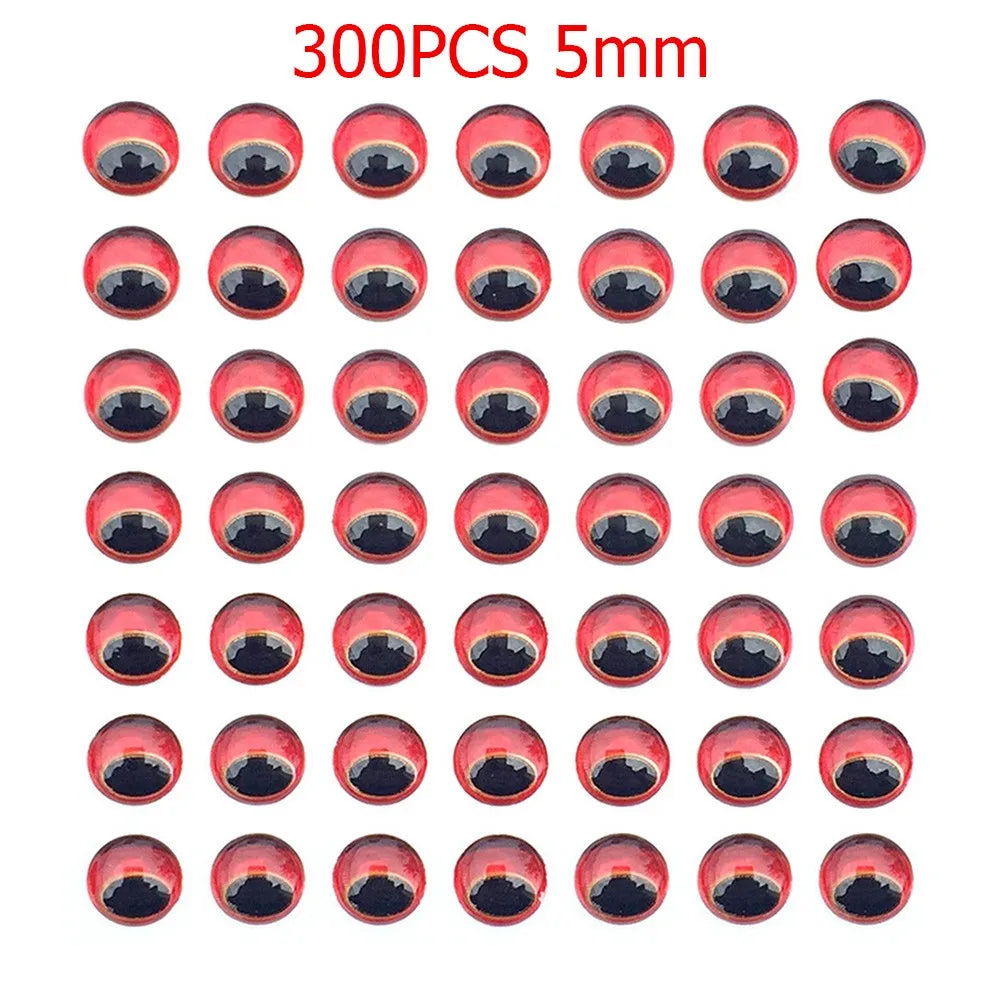 HookUpCo. 300pcs 3D Fishing Eyes - HookUpCo.