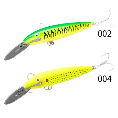 HookUpCo. Metal Lip Minnow Fishing Lure 140mm - HookUpCo.