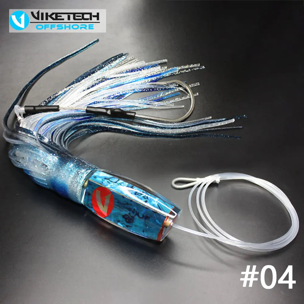 HookUpCo. Saltwater Trolling Lure 12.8" Big Game - HookUpCo.