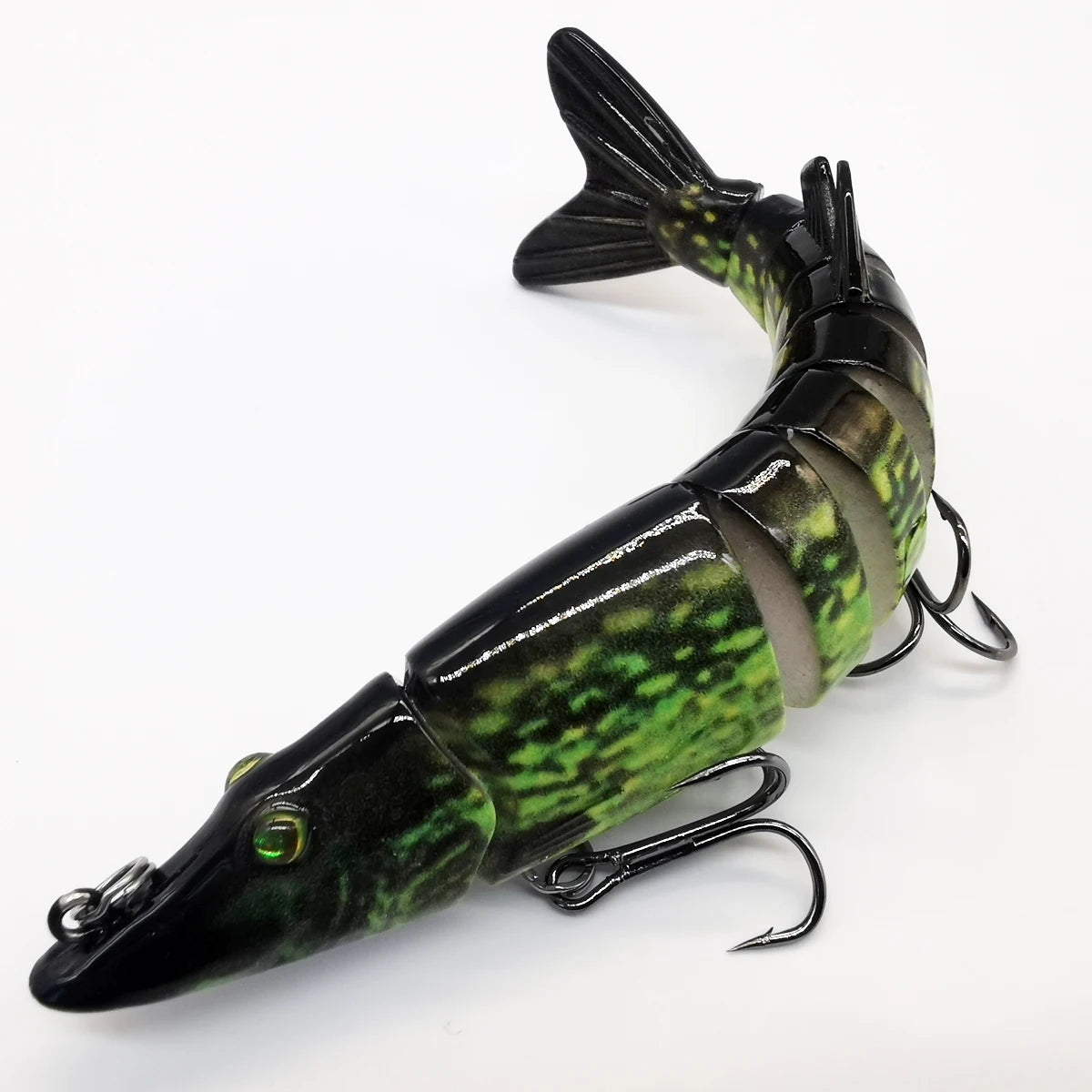 HookUpCo. Multi-Jointed Fishing Lures for Bass