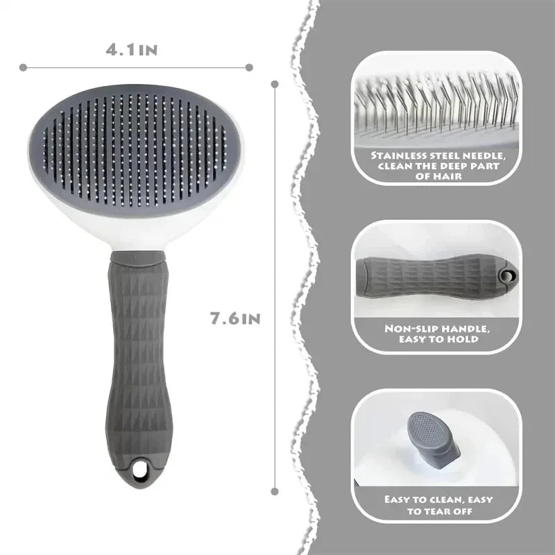 Pet Hair Remover Brush for Dogs and Cats