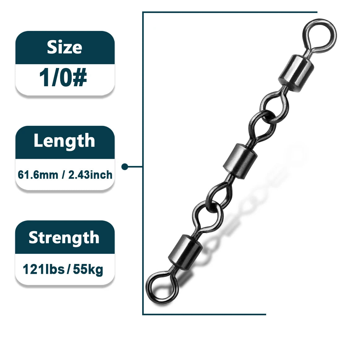 HookUpCo. Rolling Swivels Tackle Set - HookUpCo.