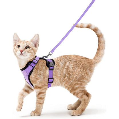 HookUpCo. Escape-Proof Cat Harness and Leash