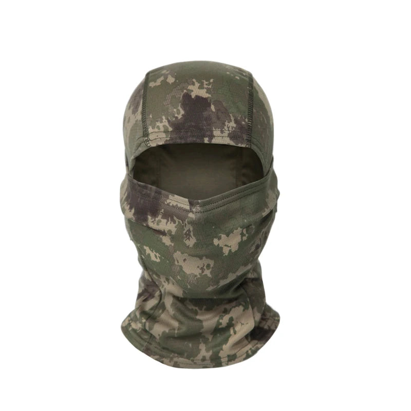 Camouflage Full Face Balaclava for Outdoor Sports and Cycling