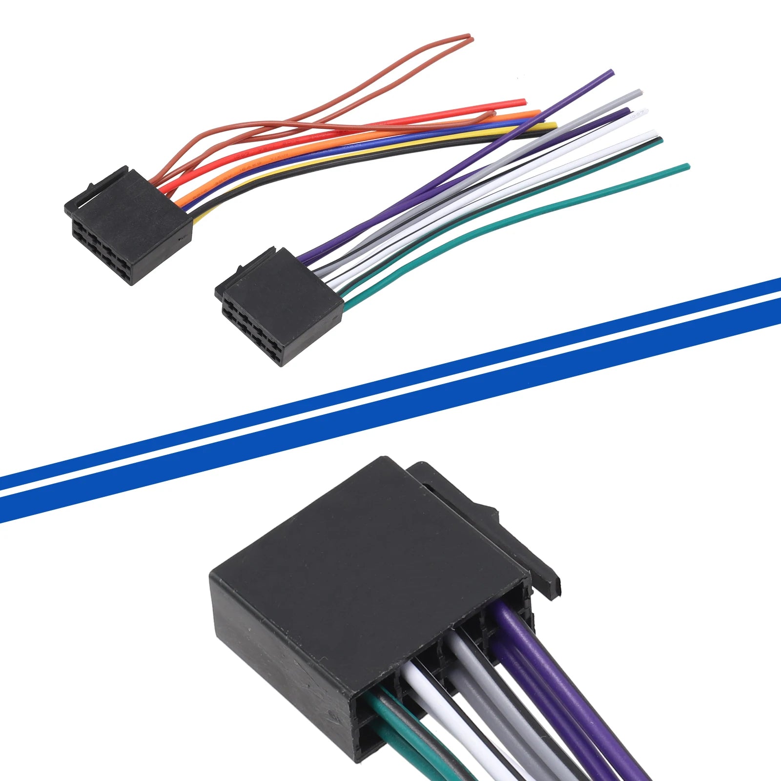 HookUpCo. Car Radio Adapter Wire Harness Kit - HookUpCo.