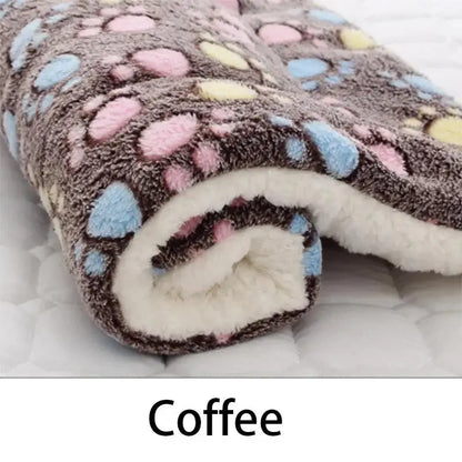 HookUpCo. Cozy Fleece Pet Sleeping Mat Blanket