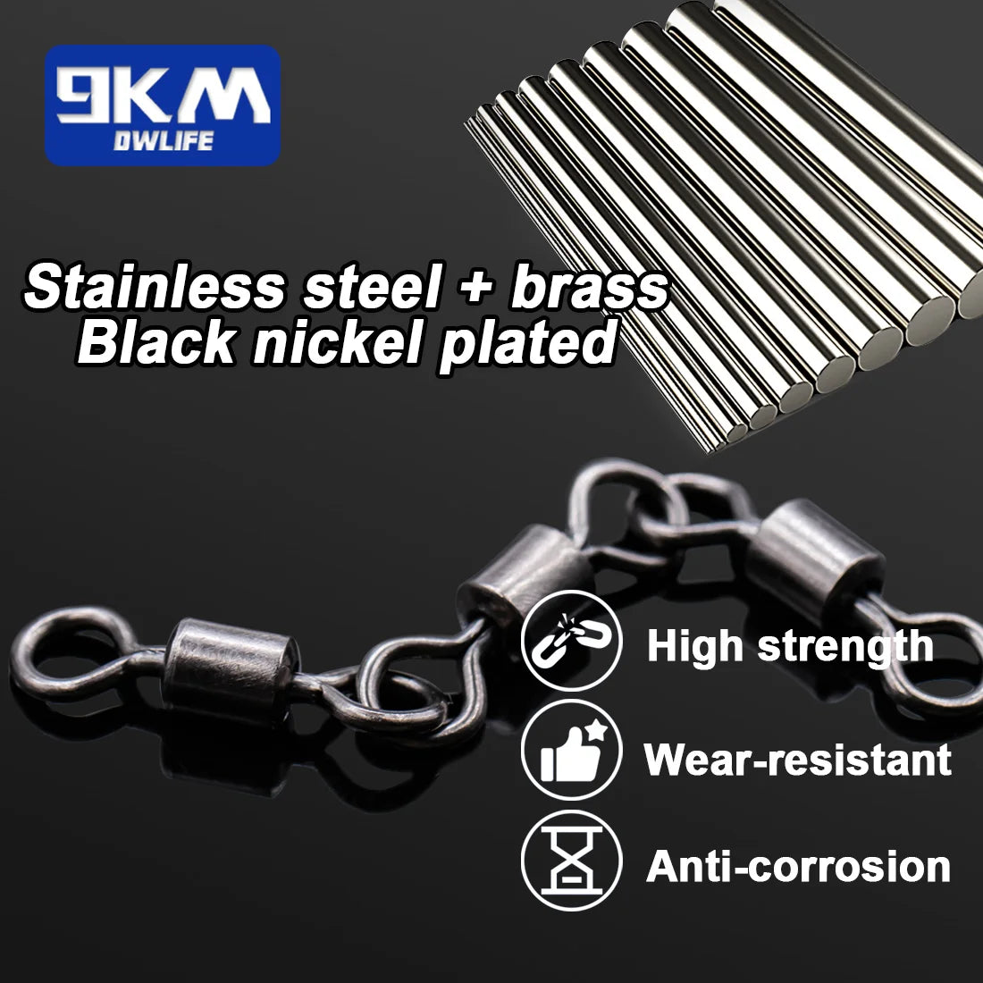 HookUpCo. Rolling Swivels Tackle Set - HookUpCo.