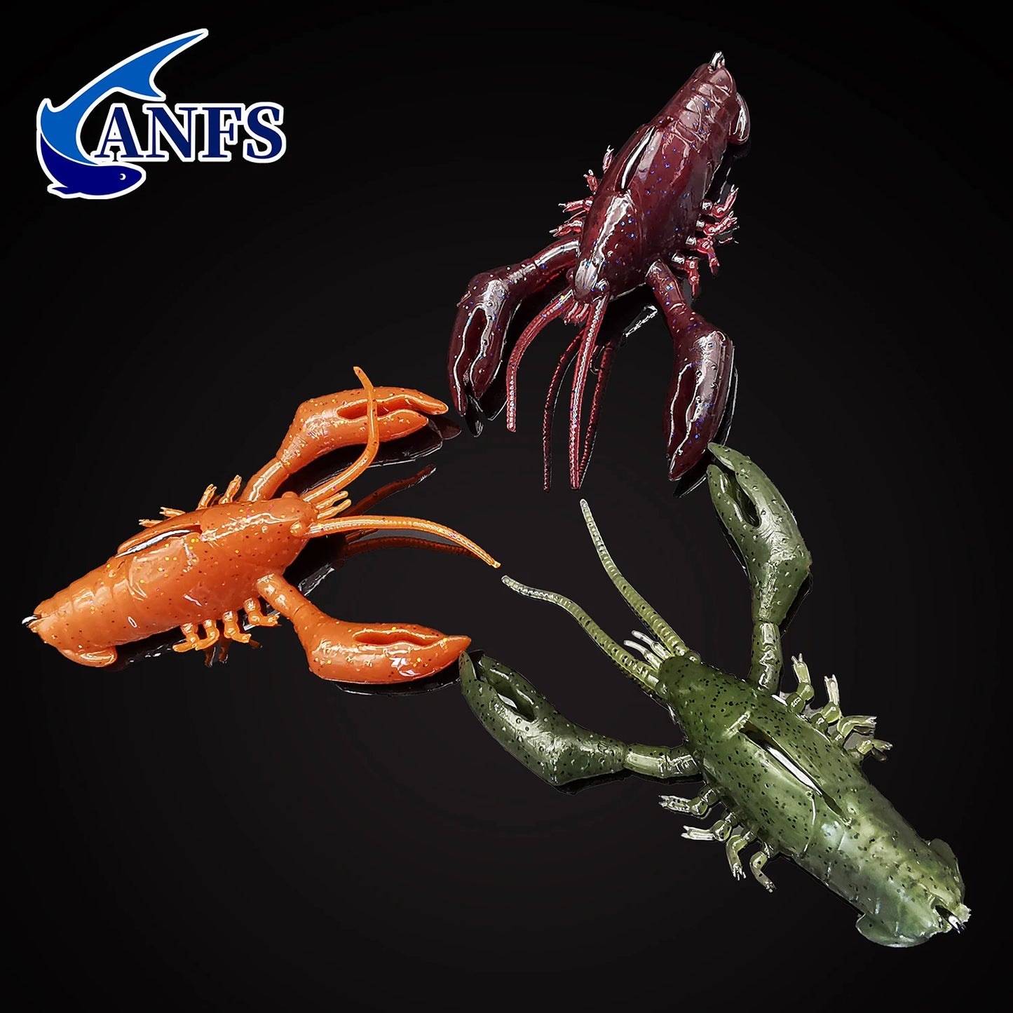 HookUpCo. Soft Craw Fishing Lure - HookUpCo.