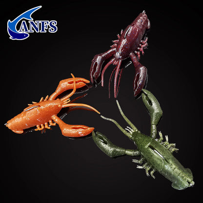 HookUpCo. Soft Craw Fishing Lure - HookUpCo.