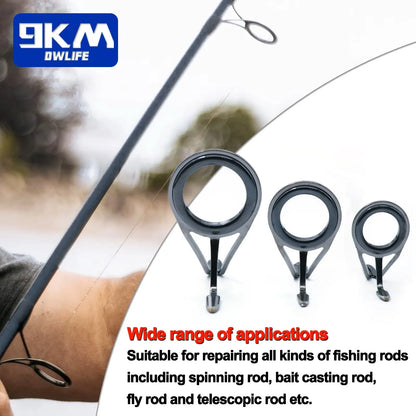 Stainless Steel Fishing Rod Repair Kit Set