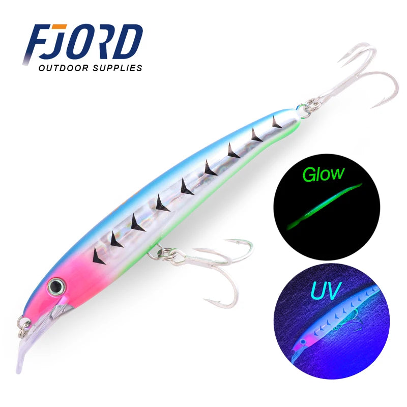HookUpCo. Curved Topwater Fishing Lure 160F