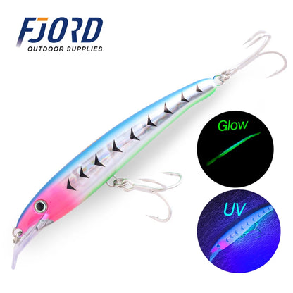 HookUpCo. Curved Topwater Fishing Lure 160F
