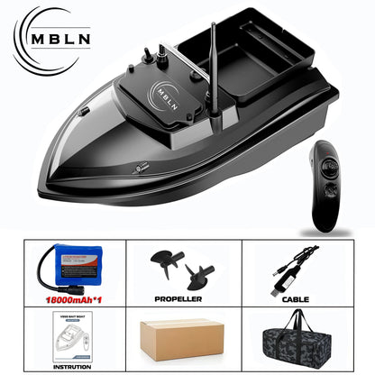 Remote Control Bait Boat with 2kg Capacity