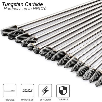 HookUpCo. Extra Long Rotary Rasp for Metalwork