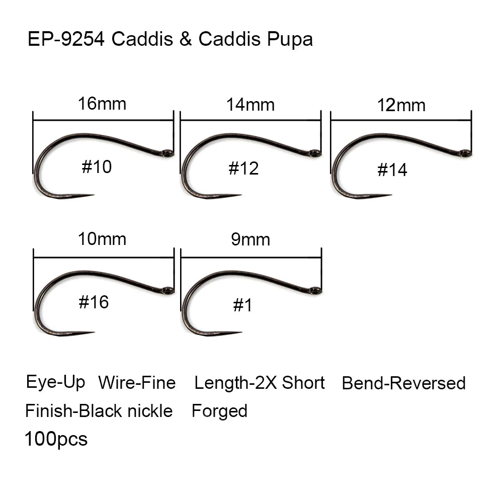 HookUpCo. Barbless Fly Fishing Hooks - HookUpCo.