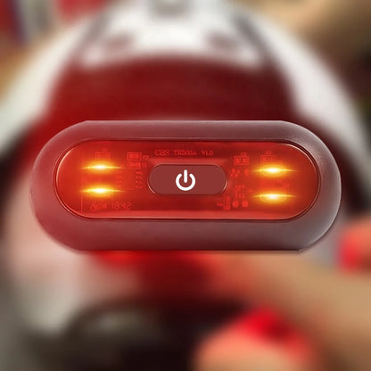 HookUpCo LED Bike Helmet Tail Light