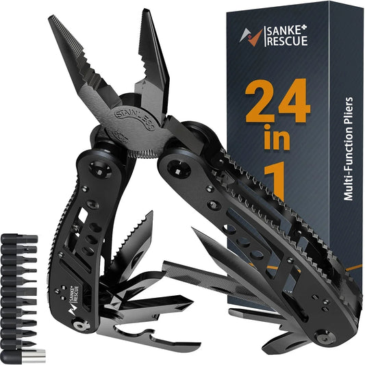 Durable 24-in-1 Multifunctional Diagonal Pliers for Professionals