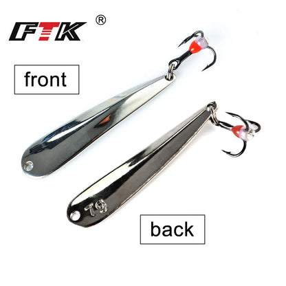 HookUpCo. Winter Ice Fishing Metal Jig Lures