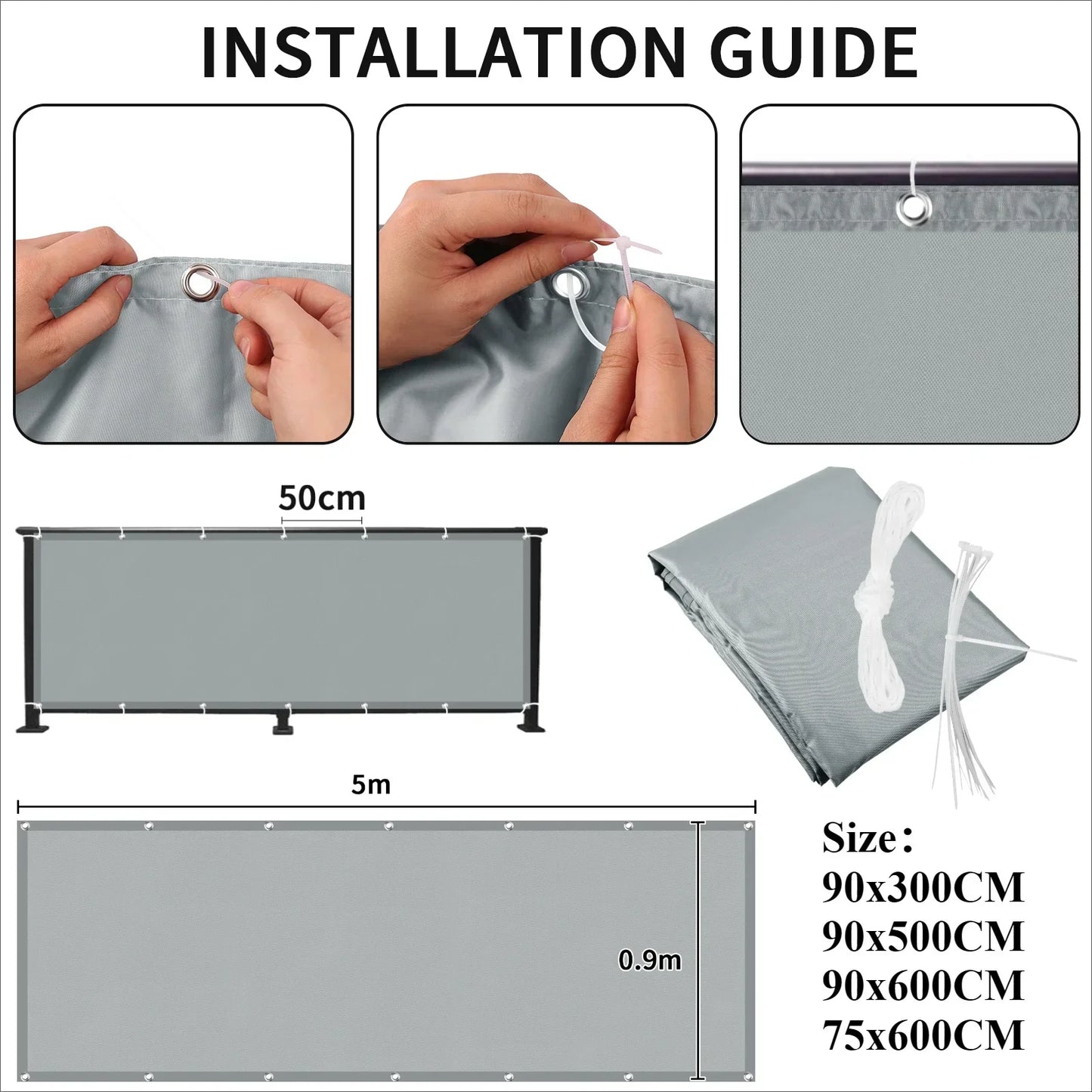Waterproof UV Protection Shade Cloth