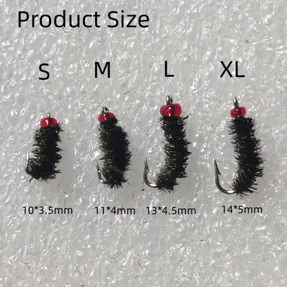 HookUpCo. Bionic Insect Lures 5PCS - HookUpCo.