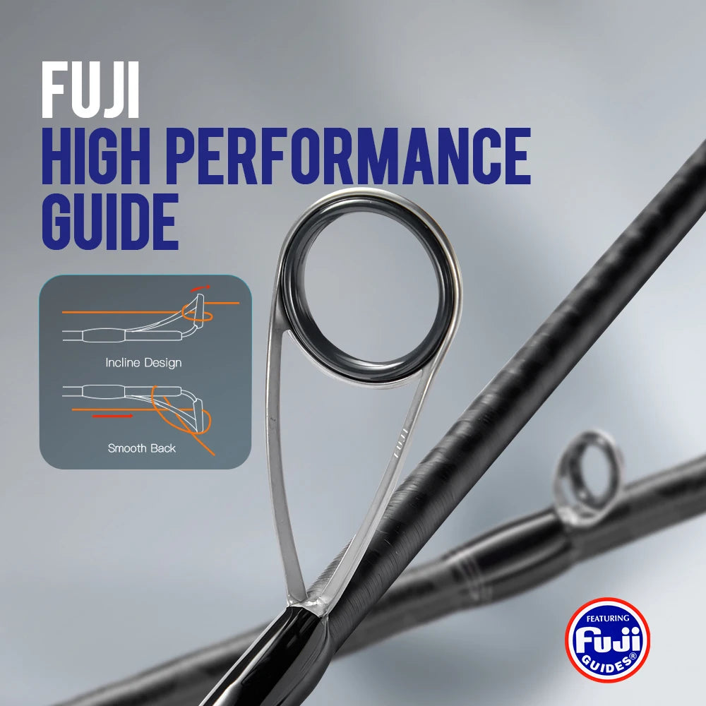 HookUpCo. Ultralight 40T Carbon Fishing Rod - HookUpCo.