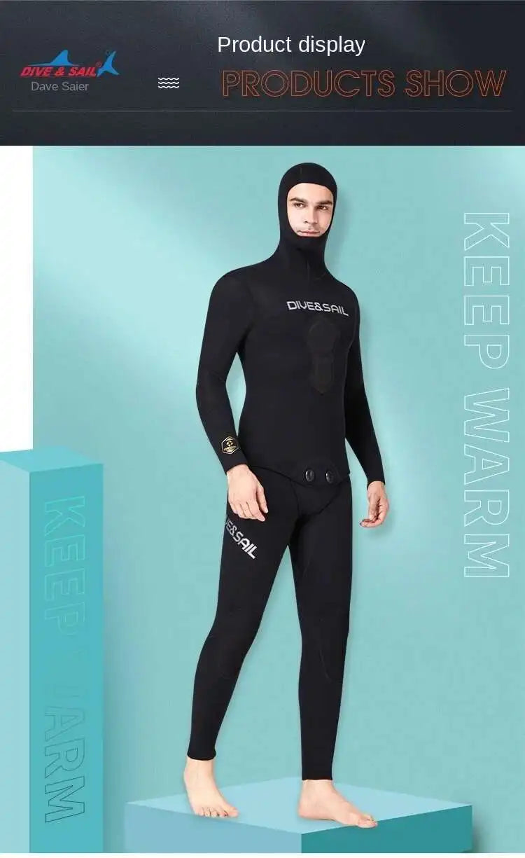 1.5MM CR Neoprene Wetsuit Open Cell Free Diving Suit Camouflage Fullsuit Mens Snorkeling Swimming Spearfishing Wetsuit